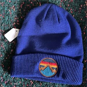 ‼️RARE‼️🎸AVIATOR NATION🎸🔥NWT🔥ALL SEASONS PATCH RIB CUFF BEANIE